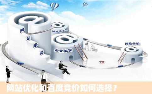 网站优化和百度竞价如何选择？